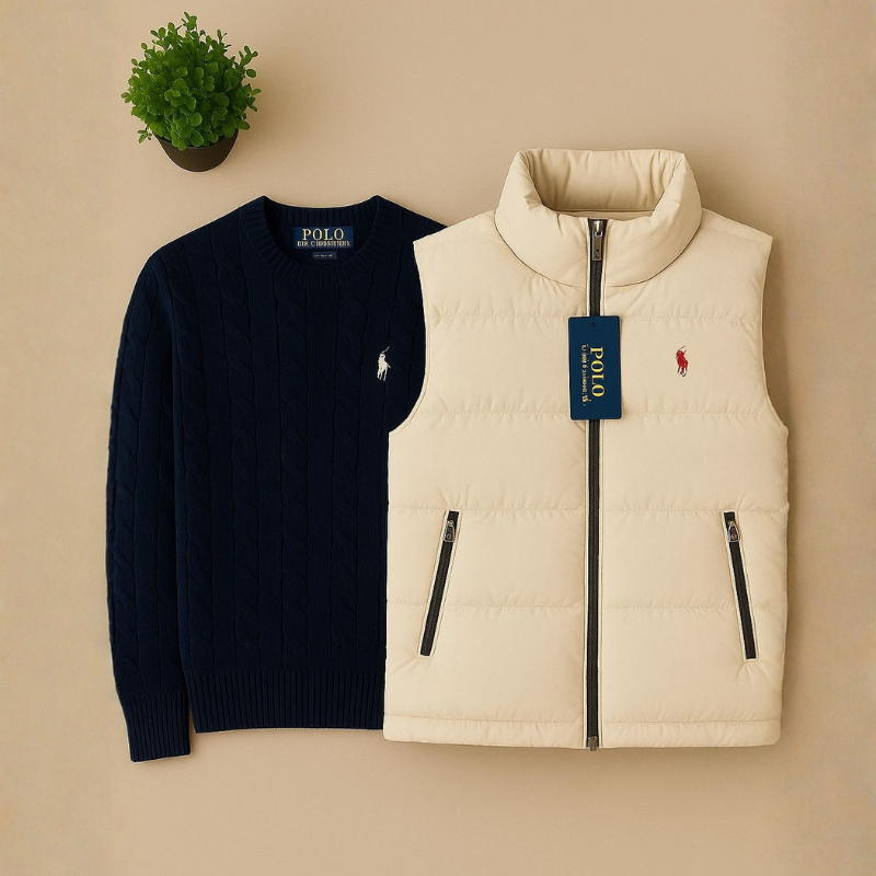 Ensemble Complet RL™ – Doudoune & Pull