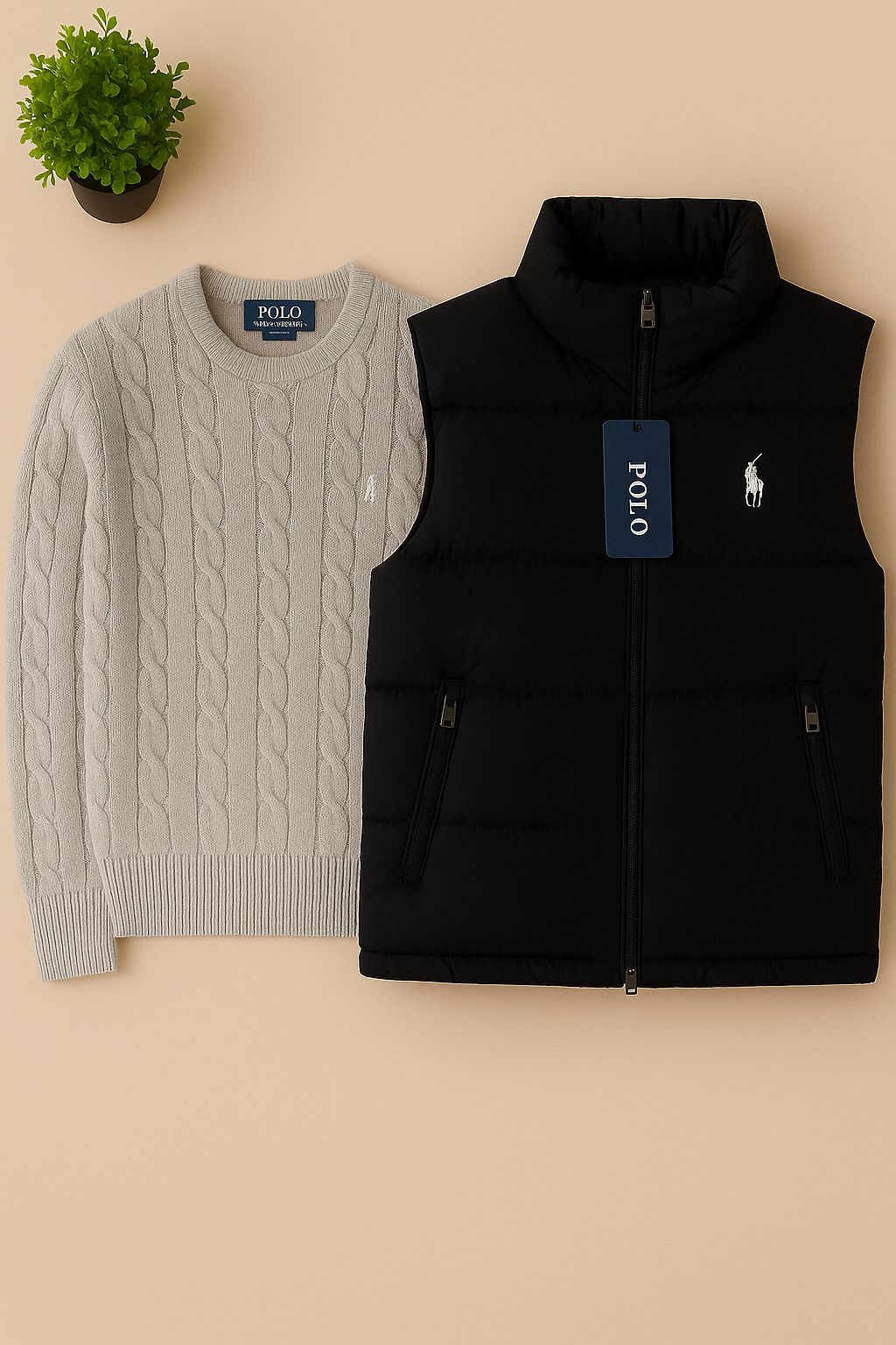 Ensemble Complet RL™ – Doudoune & Pull