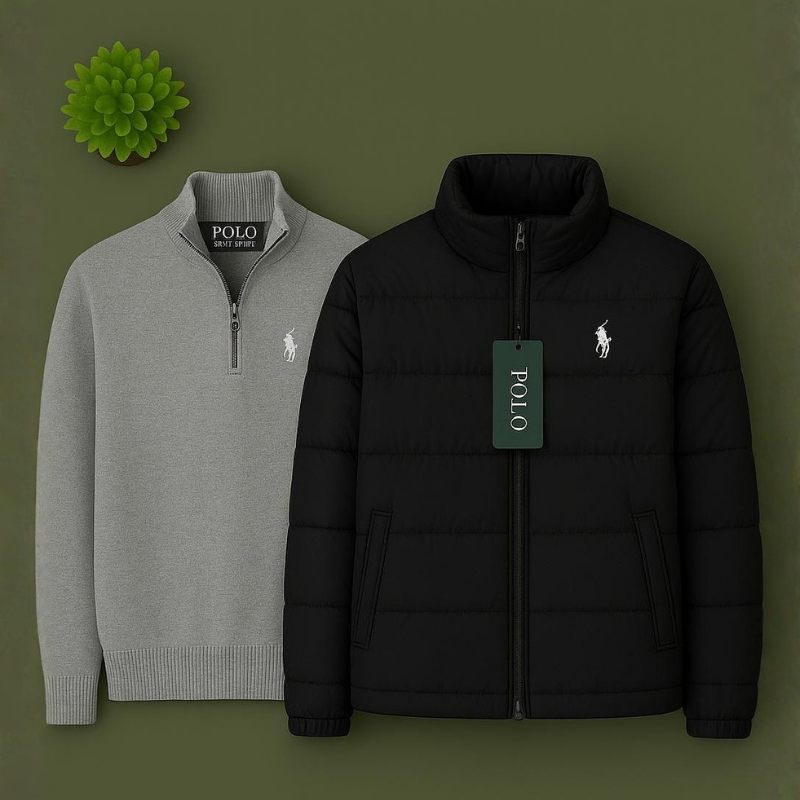 Ensemble Complet RL™ – Zip Pull & Doudoune