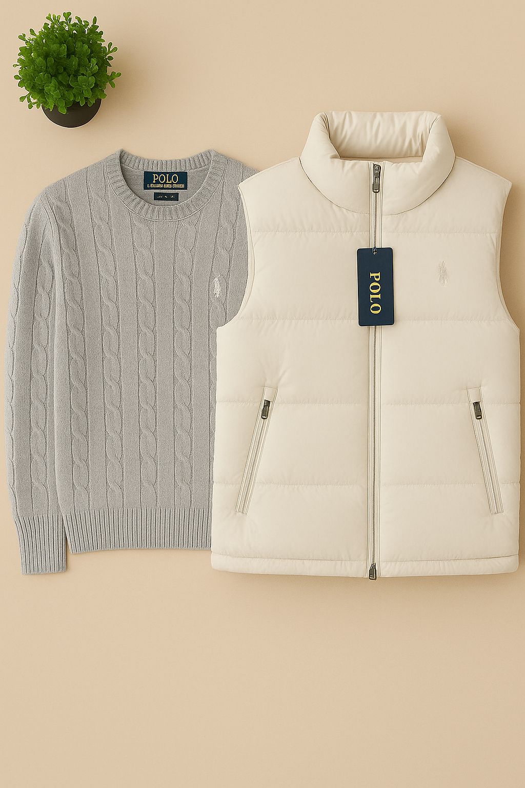 Ensemble Complet RL™ – Doudoune & Pull