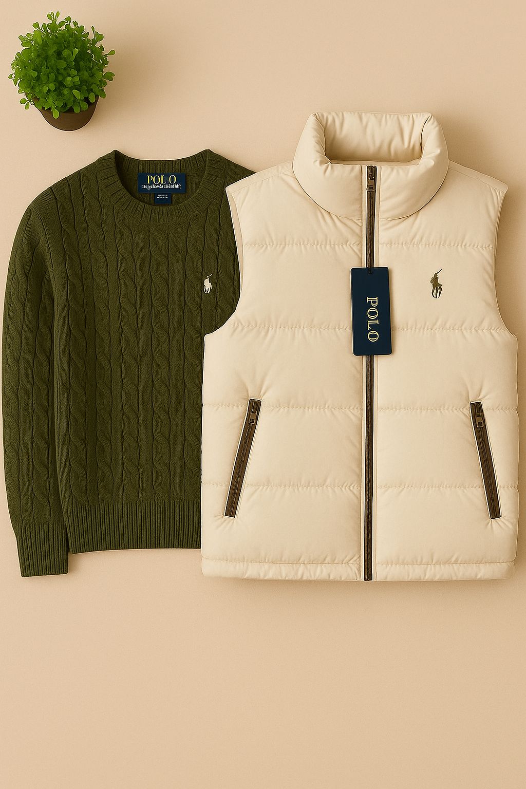 Ensemble Complet RL™ – Doudoune & Pull