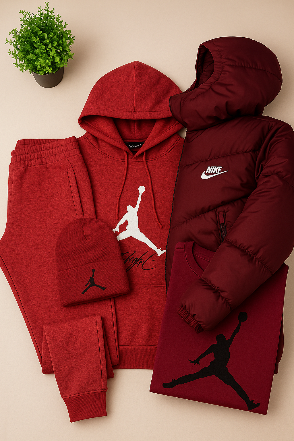 Ensemble Complet Jr™ – Sweat, Pantalon, Doudoune & T-shirt